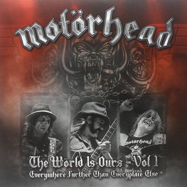 MOTORHEAD (モーターヘッド)  - The World Is Ours - Vol 1 : Everywhere Further Than Everyplace Else (EU Orig.180g 2xLP, Stickered GS/廃盤 New)