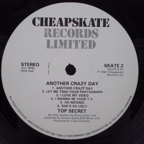 TOP SECRET - Another Crazy Day (UK Orig.LP)