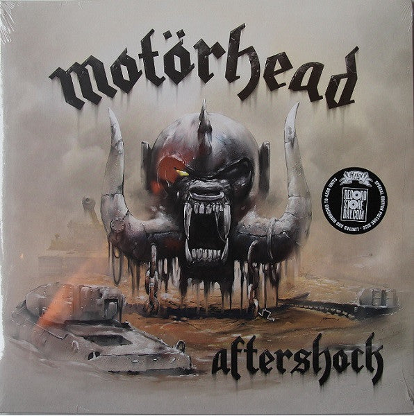MOTORHEAD (モーターヘッド)  - Aftershock (US-EU 4,500 Ltd.RSD 2014 Picture LP+Inner, Stickered GS/廃盤 New)
