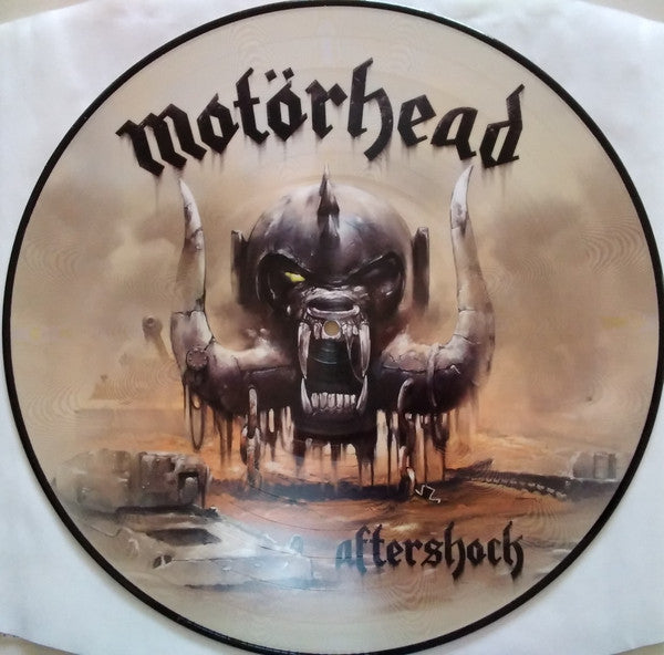 MOTORHEAD (モーターヘッド)  - Aftershock (US-EU 4,500 Ltd.RSD 2014 Picture LP+Inner, Stickered GS/廃盤 New)