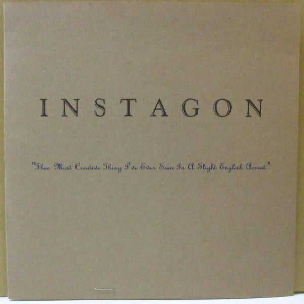 INSTAGON (インスタゴン)  - Thee Most Creative Thing I've Ever Seen In...  (US Limited CD+Booklet/Numbered GS)