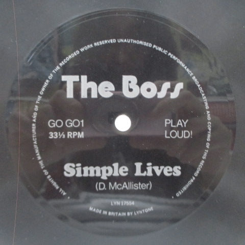 BOSS, THE - Simple Lives (UK Orig.7"FLEXI)