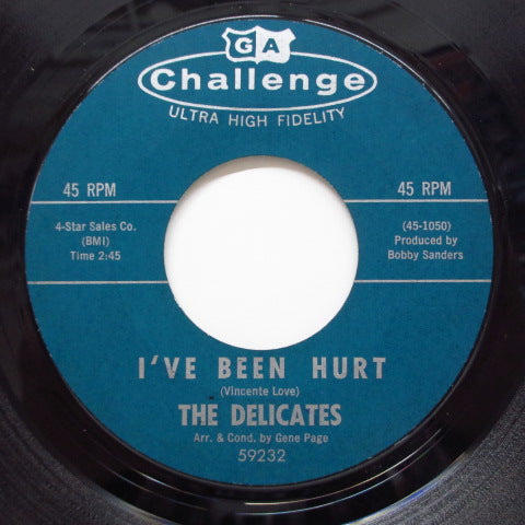 DELICATES - Come On Everybody / I've Been Hurt