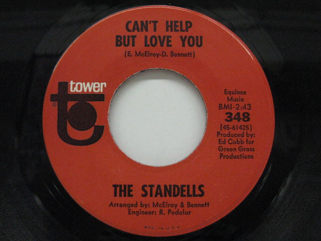 STANDELLS - Can't Help But Love You