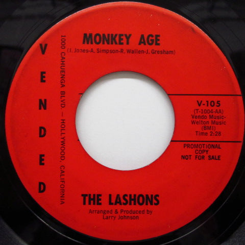 LASHONS - Monkey Age / Little Sister Beware (Promo)