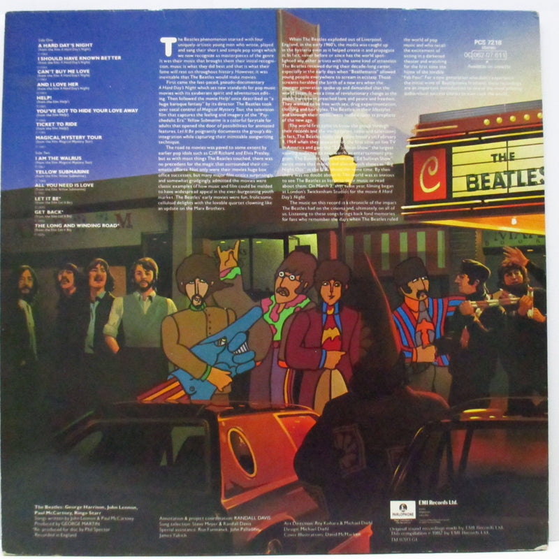 BEATLES (ビートルズ)  - Reel Music (UK オリジナル LP+ブックレット、インナー)