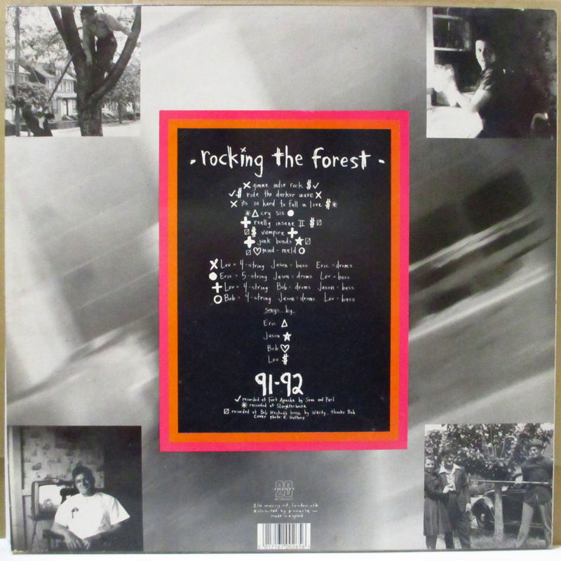 SEBADOH (セバドー)  - Rocking The Forest (UK オリジナル 12" ミニ LP+インナー)