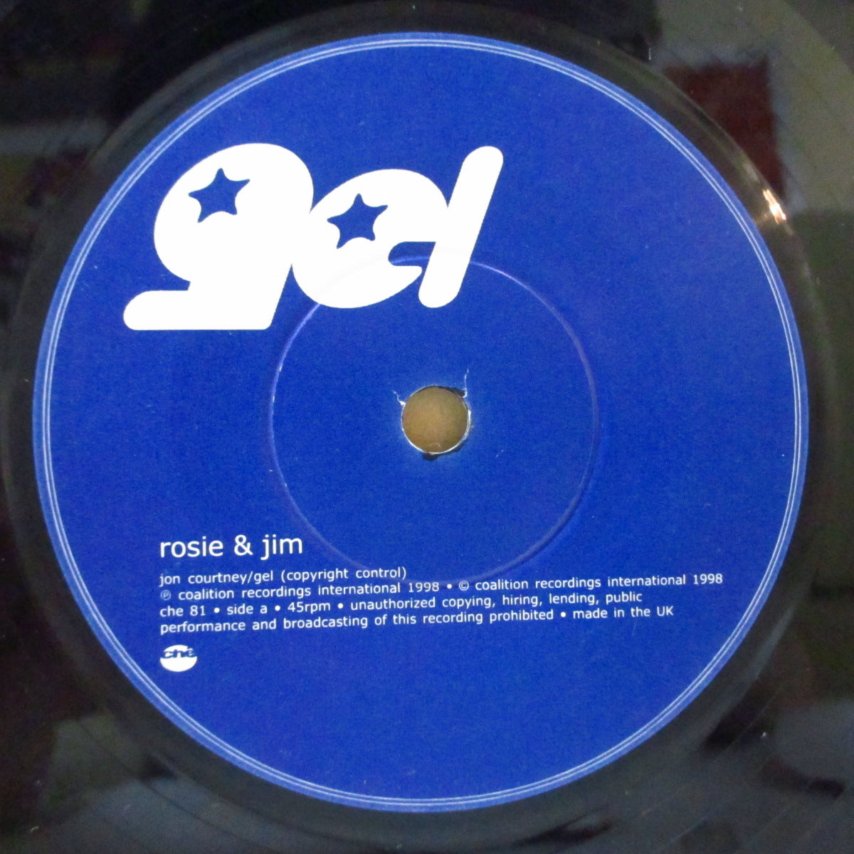 GEL (ゲル)  - Reading (UK Orig.7")