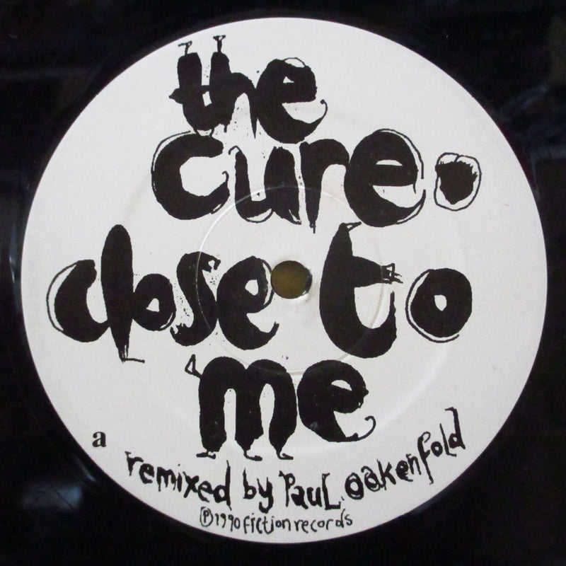 CURE, THE (ザ・キュアー)  - Close To Me - Closer Mix (UK プロモ 12"+片面ダイカットジャケ)