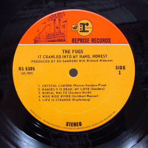 FUGS (ザ・ファグス) - It Crawled Into My Hand, Honest (US Orig.LP)