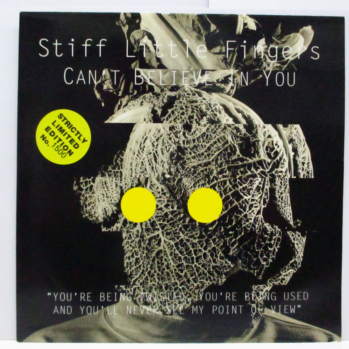 STIFF LITTLE FINGERS - Can't Believe In You (UK Ltd.12"/Numbered Stickered CVR)