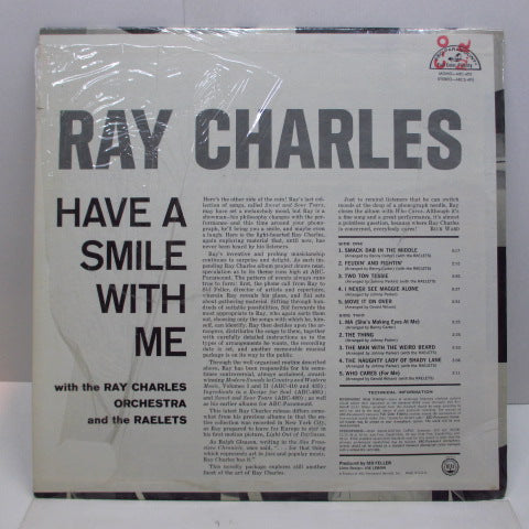 RAY CHARLES (レイ・チャールズ) - Have A Smile With Me (US Orig.Mono LP)