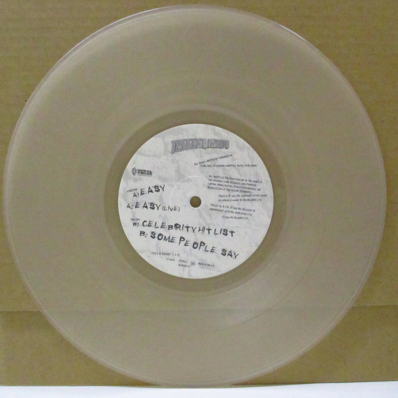 TERRORVISION (テラーヴィジョン)  - Easy (UK Limited Clear Vinyl 10"+PVC,Insert)