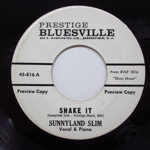 SUNNYLAND SLIM - Shake It (Promo)