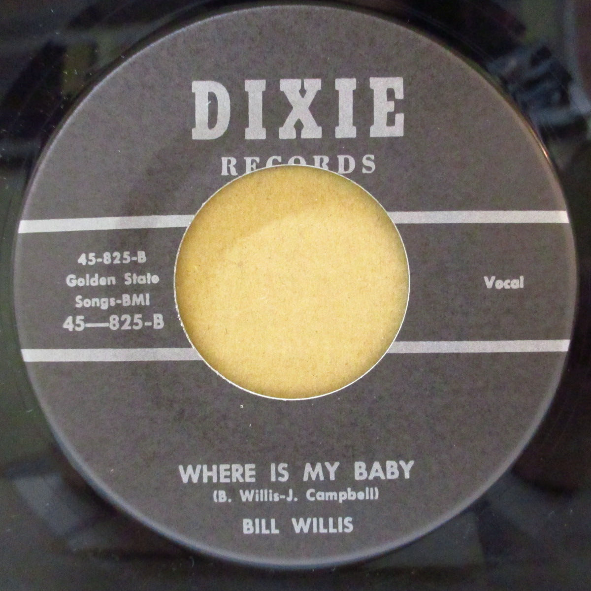 BILL WILLIS (ビル・ウィリス)  - Boogie Woogie All Night (US 80's Reissuel 7")