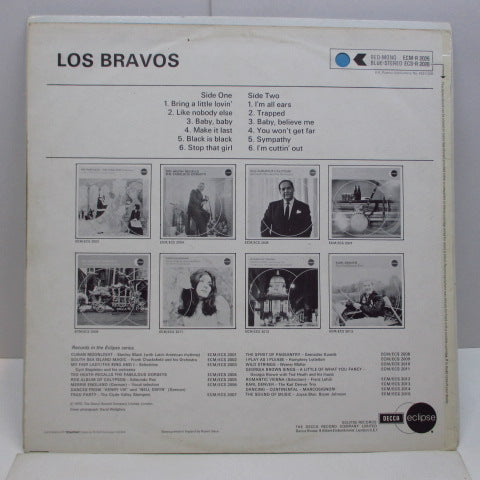 LOS BRAVOS - Los Bravos (UK Decca-Eclipse Orig.Stereo LP)