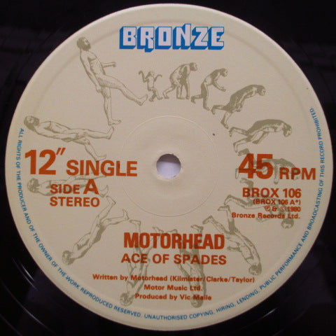 MOTORHEAD (モーターヘッド) - Ace Of Spades / Dirty Love (X'mas Edition) (UK Orig.12")