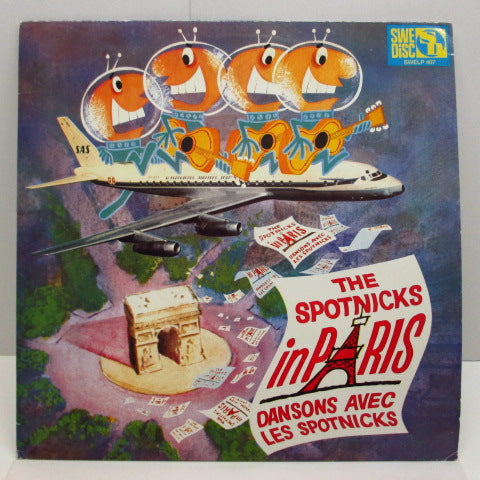 SPOTNICKS - The Spotnicks In Paris Dansons Avec Les Spotnicks (SWEDEN Re LP)