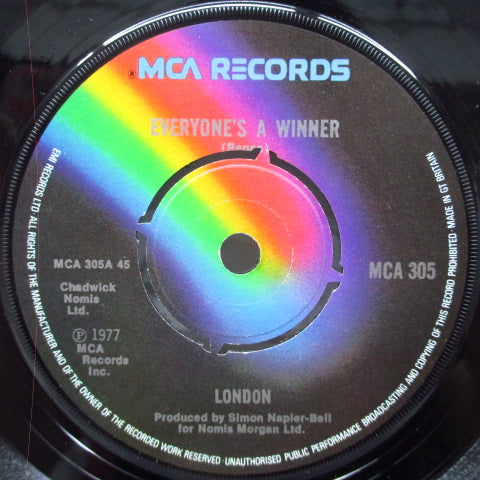 LONDON (ロンドン)  - Everyone's A Winner (UK Orig.7")