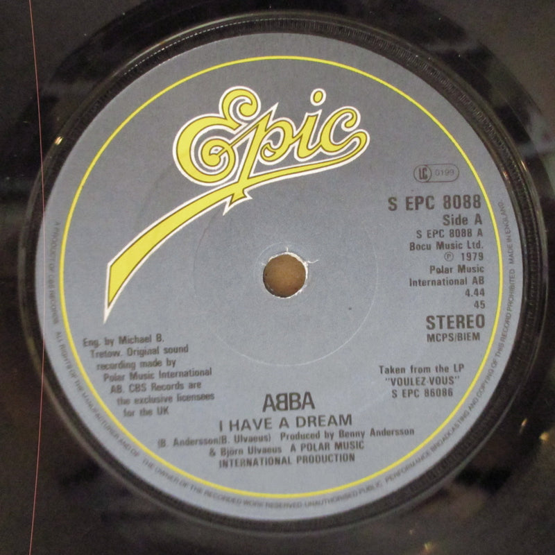 ABBA - I Have A Dream (UK Orig.7"+GS)