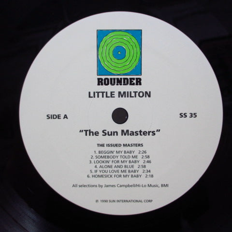 LITTLE MILTON - The Sun Masters (CANADA-US Orig.)