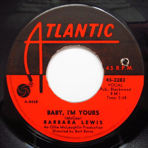 BARBARA LEWIS - Baby I'm Yours (Orig.)