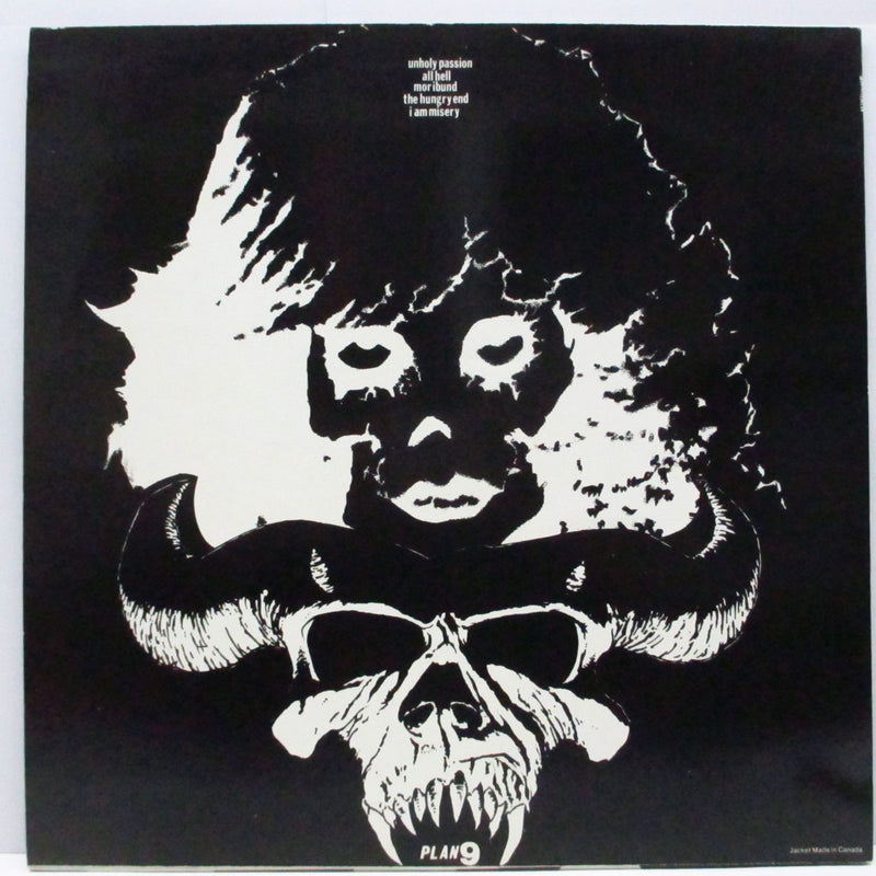 SAMHAIN (サムヘイン)  - Unholy Passion (US '86 セカンドプレス「黒盤」LP/マルーンジャケ)