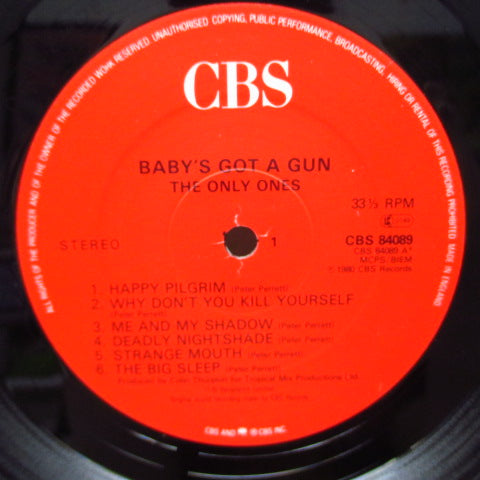 ONLY ONES, THE (ジ・オンリー・ワンズ)  - Baby's Got A Gun (UK Orig.LP)