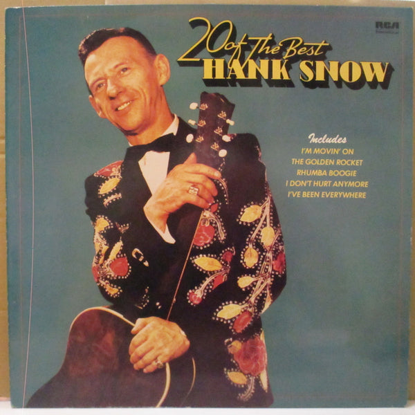 HANK SNOW (ハンク・スノウ)  - 20 Of The Best (UK Orig.LP)