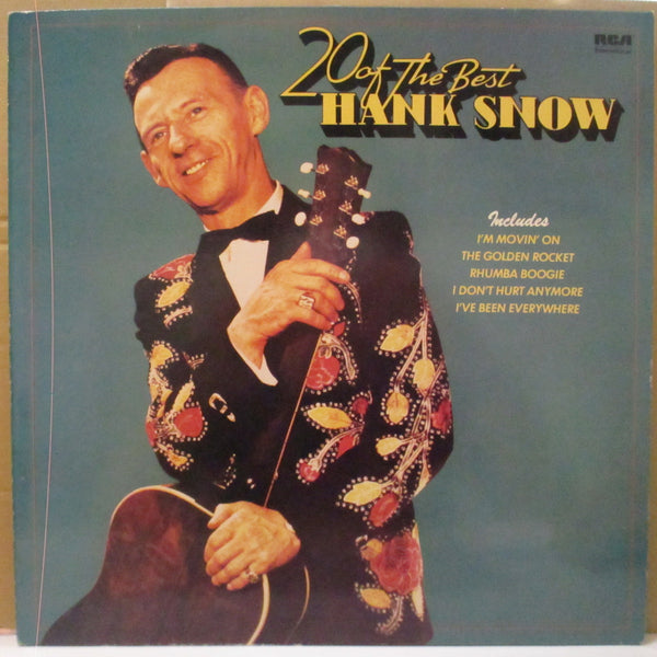 HANK SNOW (ハンク・スノウ) - 20 Of The Best (UK Orig.LP)