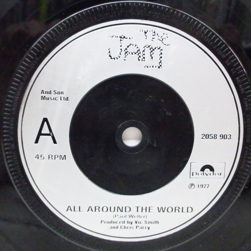 JAM, THE (ザ・ジャム)  - All Around The World (UK '83 再発「フランス語リム」 7"+PS)