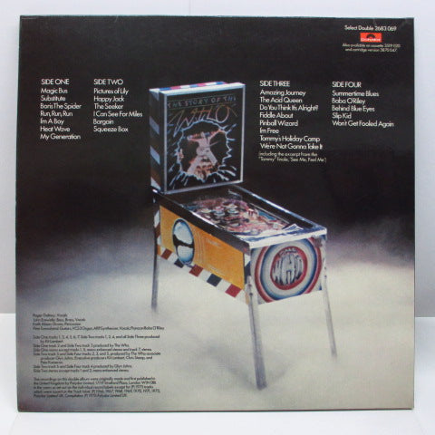 WHO (フー) - The Story Of The Who (UK オリジナル 2xLP+ブックレット