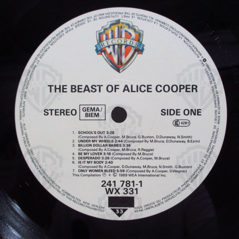 ALICE COOPER (アリス・クーパー) - The Beast Of Alice Cooper (GERMAN Orig.)