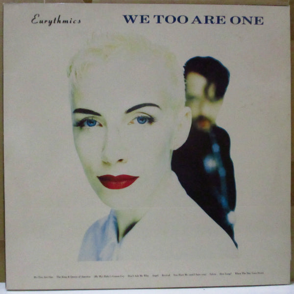EURYTHMICS (ユーリズミックス)  - We Too Are One (UK-EU オリジナル LP+インサート)