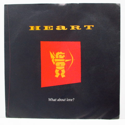 HEART - What About Love? (UK Orig.7"+PS)