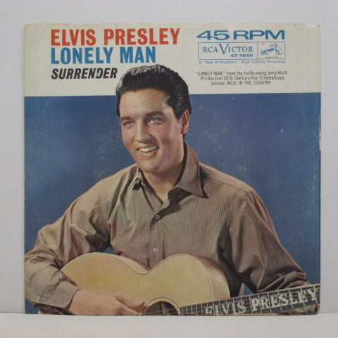 ELVIS PRESLEY (エルヴィス・プレスリー)- Surrender / Lonely Man (Orig+PS)