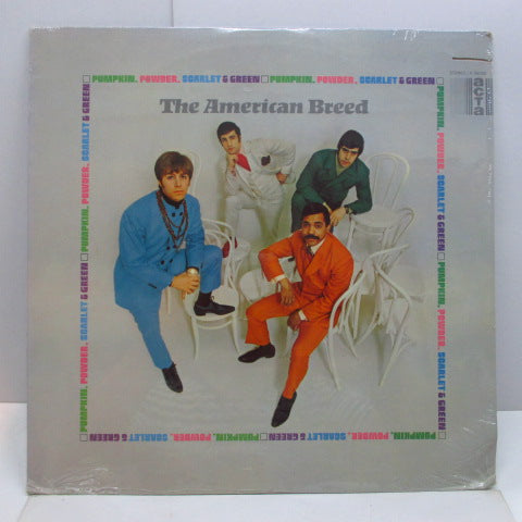 AMERICAN BREED - Pumpkin, Powder, Scarlet & Green (US Orig.LP)