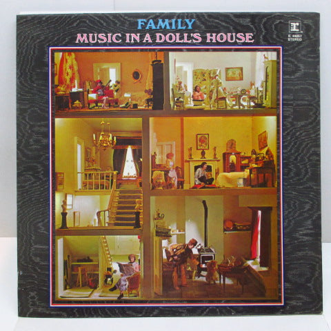 FAMILY - Music In A Doll's House (UK 70's Re No W Logo Stereo LP/CS)