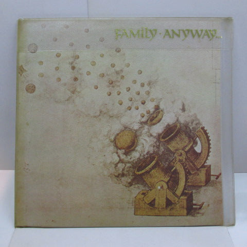FAMILY (ファミリー)  - Anyway... (UK 70's Reissue LP+Printed Outer CVR)