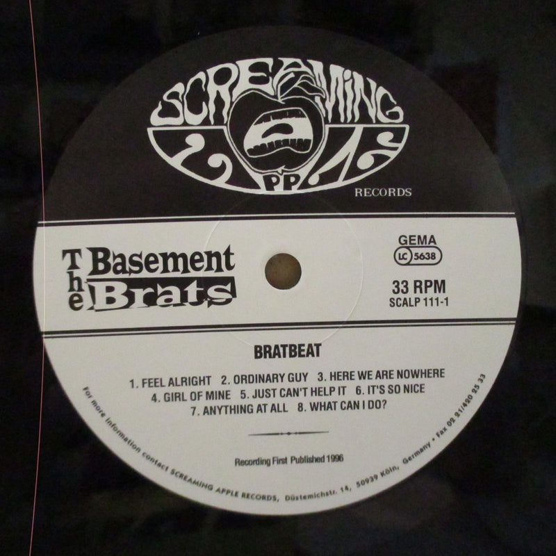 BASEMENT BRATS, THE (ザ・ベースメント・ブラッツ)  - The Bratbeat (German Orig.LP)
