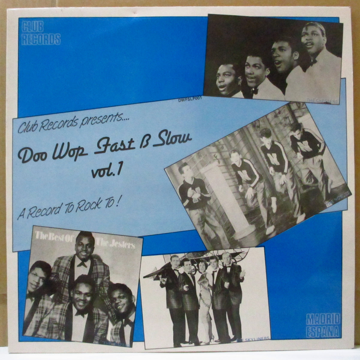 V.A. - Doo Wop Fast & Slow Vol.1 (UK Unofficial LP)