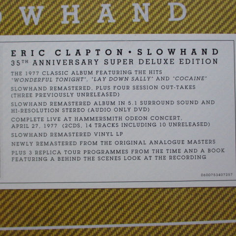 ERIC CLAPTON (エリック・クラプトン) - Slowhand (EU Limited Box Set)/Seald)