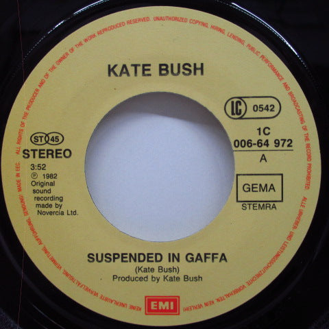 KATE BUSH - Suspended In Gaffa (German Orig.7"+PS)