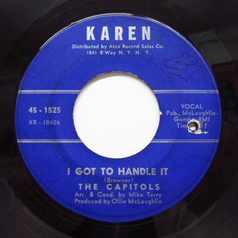 CAPITOLS - Zig-Zagging (Blue Paper Label)