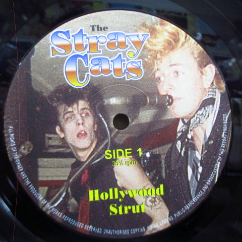 STRAY CATS - Hollywood Strut (UK Ltd.10")