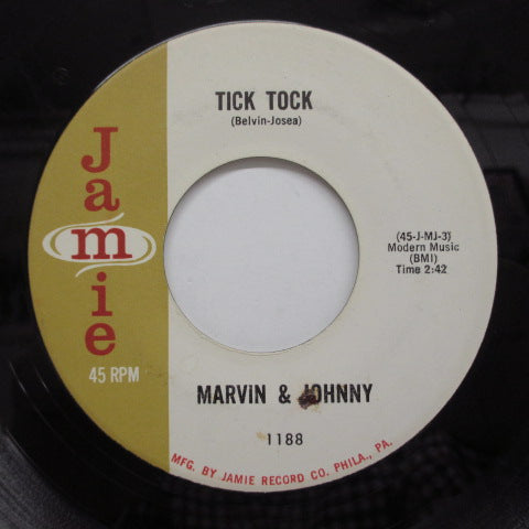 MARVIN & JOHNNY - Tick Tock ('61 Jamie Reissue)