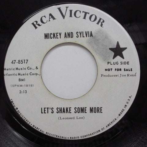 MICKEY & SYLVIA - Let's Shake Some More (Promo)