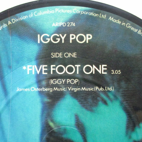 IGGY POP (イギー・ポップ) - Five Foot One (UK Ltd.Picture 7")