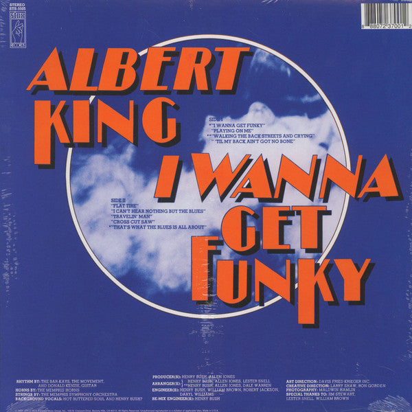 ALBERT KING (アルバート・キング)  - I Wanna Get Funky (US Ltd.Reissue Stereo LP/New)