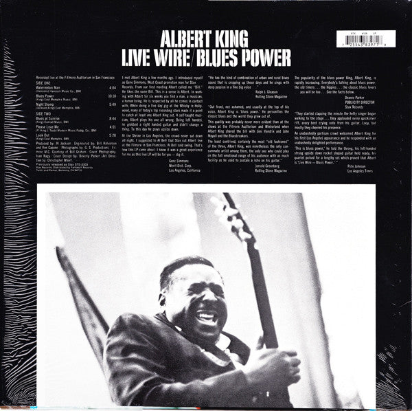 ALBERT KING (アルバート・キング)  - Live Wire / Blues Power (US Ltd.Reissue Stereo LP/New)